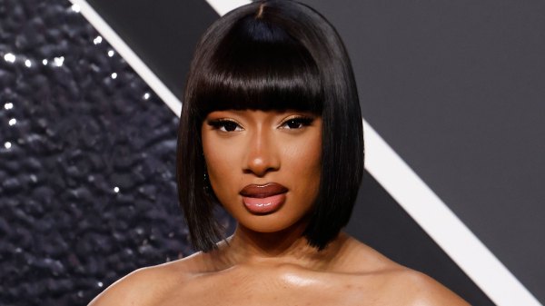 Megan Thee Stallion Wore a Blonde French Roll on Michelle Obama’s Podcast—Watch the Video